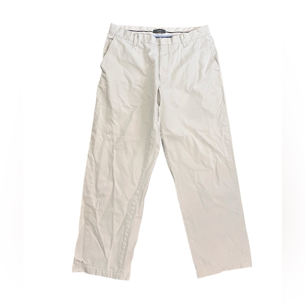Apt. 9 Men’s Tapered Straight-Leg Chino Pants Ivory 36x32 Business Casual